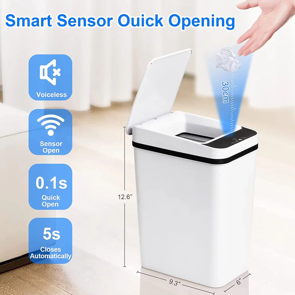 Smart Touchless Trash Can ~ Free shipping