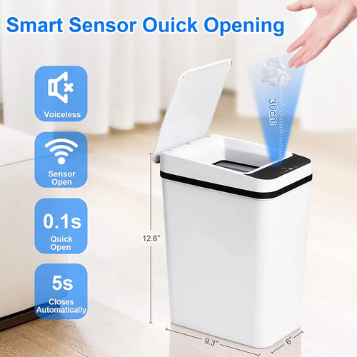 Smart Touchless Trash Can ~ Free shipping